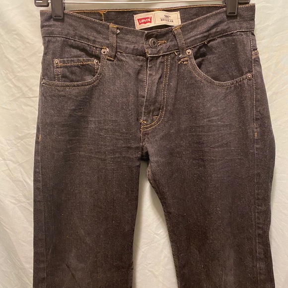 Levi’s 505 boys 12 jeans 26x26 - Picture 2 of 3